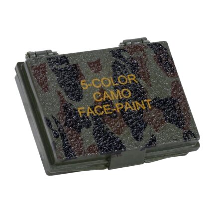 Tarnschminketui 5 Farben mit Spiegel – Leicht Zubehör | Outdoor Militär Tactical Gear