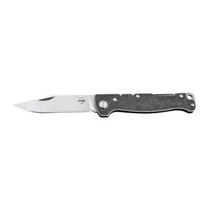 Taschenmesser Atlas Backlock Clippoint silberfarben – Trekking Rucksäcke | Outdoor Militär Tactical Gear