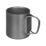 Tasse mit Klappgriffen Titan doppelwanding 0.3 L – Leicht IR Zubehör | Outdoor Militär Tactical Gear