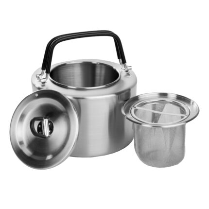 Teekanne Edelstahl Teapot 1.5 L – Leicht Zubehör | Outdoor Militär Tactical Gear