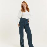 Tencel High Waist Hose Modell: Dinah