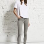 Tencel Hose Slim Fit Modell: Josy Highflex