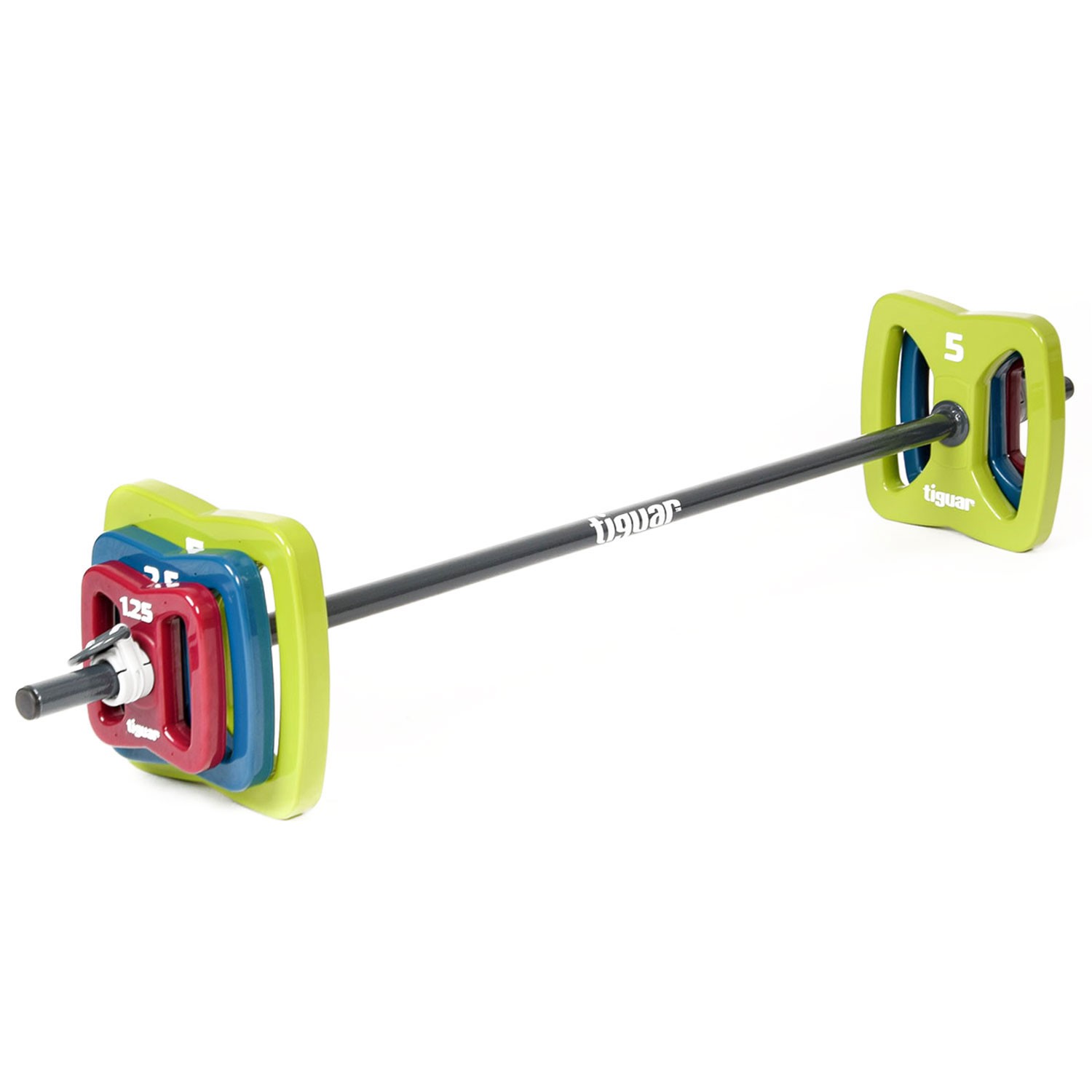 Tiguar Powergym Langhantel-Set Butterfly Design