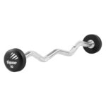 Tiguar PU Barbell Curl, 10 kg