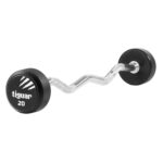 Tiguar PU Barbell Curl, 20 kg