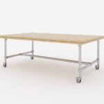 Tischgestell 140x100x80 cm - Modell 4