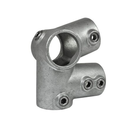 Traufenbogen 27 1/2° Typ 85D, 42,4 mm, Feuerverzinkt