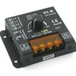 V1-K 1-Kanal Drehdimmer 20A einstellbare PWM Frequenz
