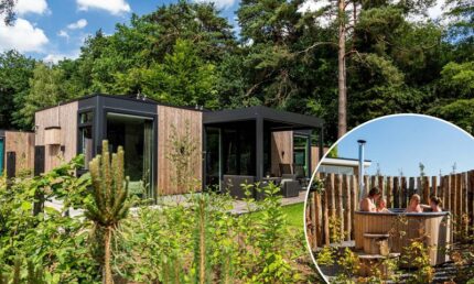 Veluwe hoeve 5 Personen Wellness (Hottub)
