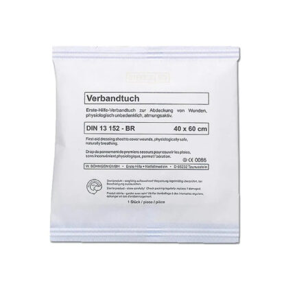 Verbandtuch 40 x 60 cm DIN SO – Einsatz & Daypacks | Outdoor Militär Tactical Gear