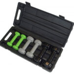 Vinyl Hantelset im Koffer