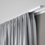 Vorhangschiene aus Aluminium doppelt D100