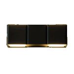 Wandaufbauleuchte Lissabon 110lm 2700K IP54 Anthrazit