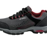 Wanderschuhe outdoor Jogging Schuhe Dunkelgrau-Weinrot 45