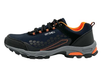 Wanderschuhe outdoor Jogging Schuhe Navy-Orange 37