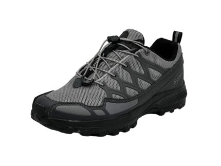 Wanderschuhe Schnellverschluss Dunkelgrau Grau 43 EU