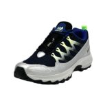 Wanderschuhe Schnellverschluss Grau Navy Hellgrün 45 EU