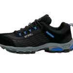 Wanderschuhe Trekkingschuhe Outdoor Schwarz-Königsblau 40