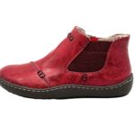 Warm gefütterte Winterstifel Rot 40