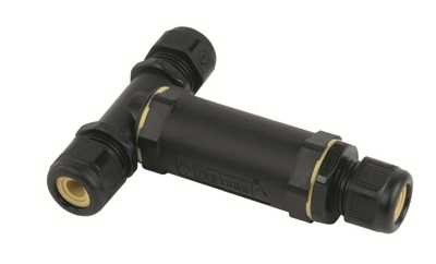 Wasserdichte Kabelverschraubung IP68, 3x1,5mm², 3-Weg