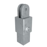 Weibliche Steckverbindung Typ 42S, 40 mm, Verzinkt