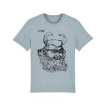 WIKINGER - Blaues Herren TShirt - KARLSKOPF