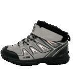 Winter Trekkingschuhe Gefütterte Boots Grau-Fuchsia 41