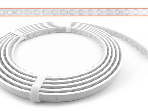 WSH48-3000 LED Lens-Stripe 5m 3000K DC24V 1900lm/m 30° IP67 WSH48-3000 LED Lens-Stripe 5m 3000K DC24V 1900lm/m 30° IP67 - Image 1