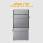 Zendure SolarFlow Hyper 2000 Wechselrichter 1800W mit Stromspeicher AB2000 1920Wh LiFePO4 Akku - Hyper 2000 + 2 x AB2000