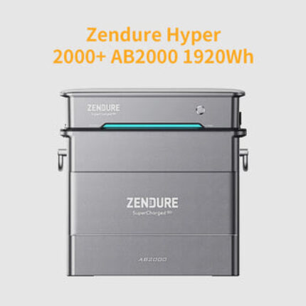 Zendure SolarFlow Hyper 2000 Wechselrichter 1800W mit Stromspeicher AB2000 1920Wh LiFePO4 Akku - Hyper 2000 + AB2000