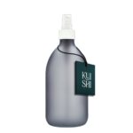 Zerstäuberflasche aus grauem Glas